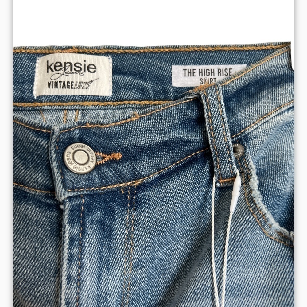 Kensie Vintage Luxe “The High Rise Skirt” - Picture 3 of 5